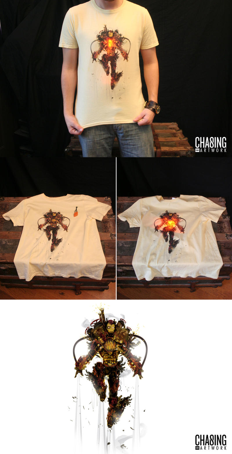 Light Up Steamy Tee by ChasingArtwork