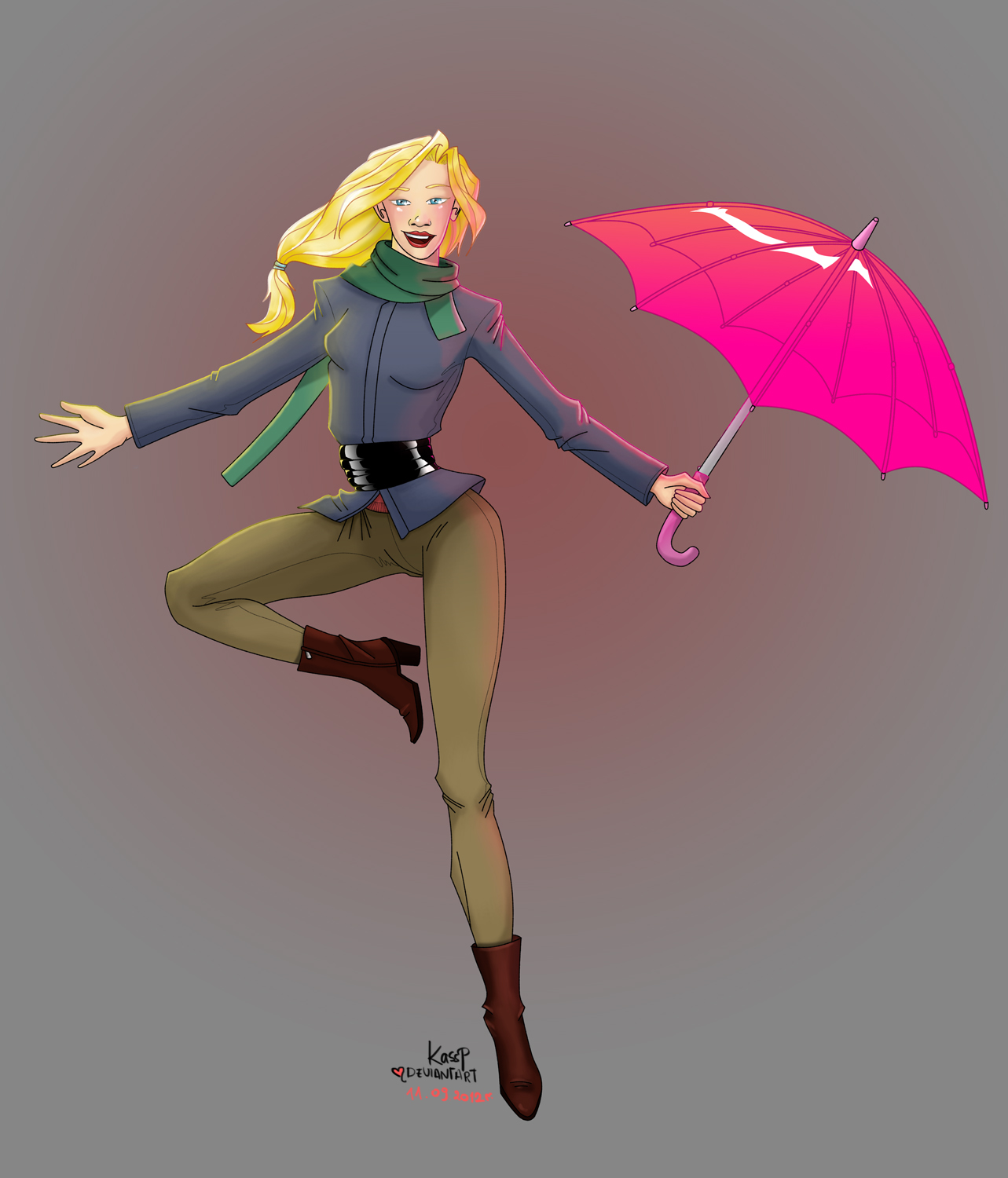 Dancing With The Umbrella