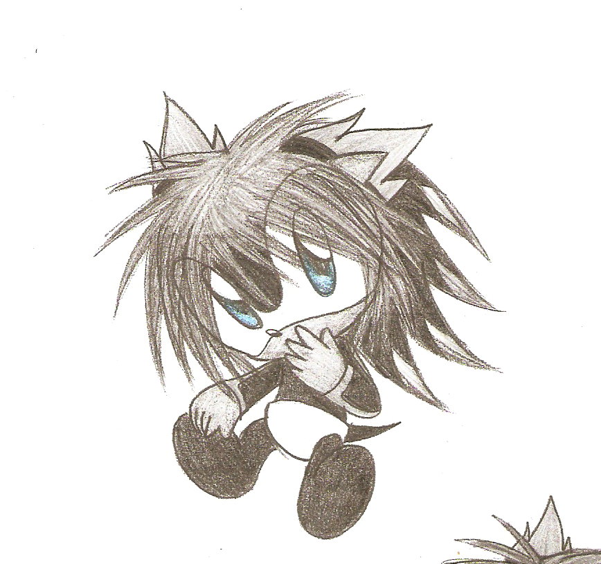 Baby Kuro Jr. - Sonic style