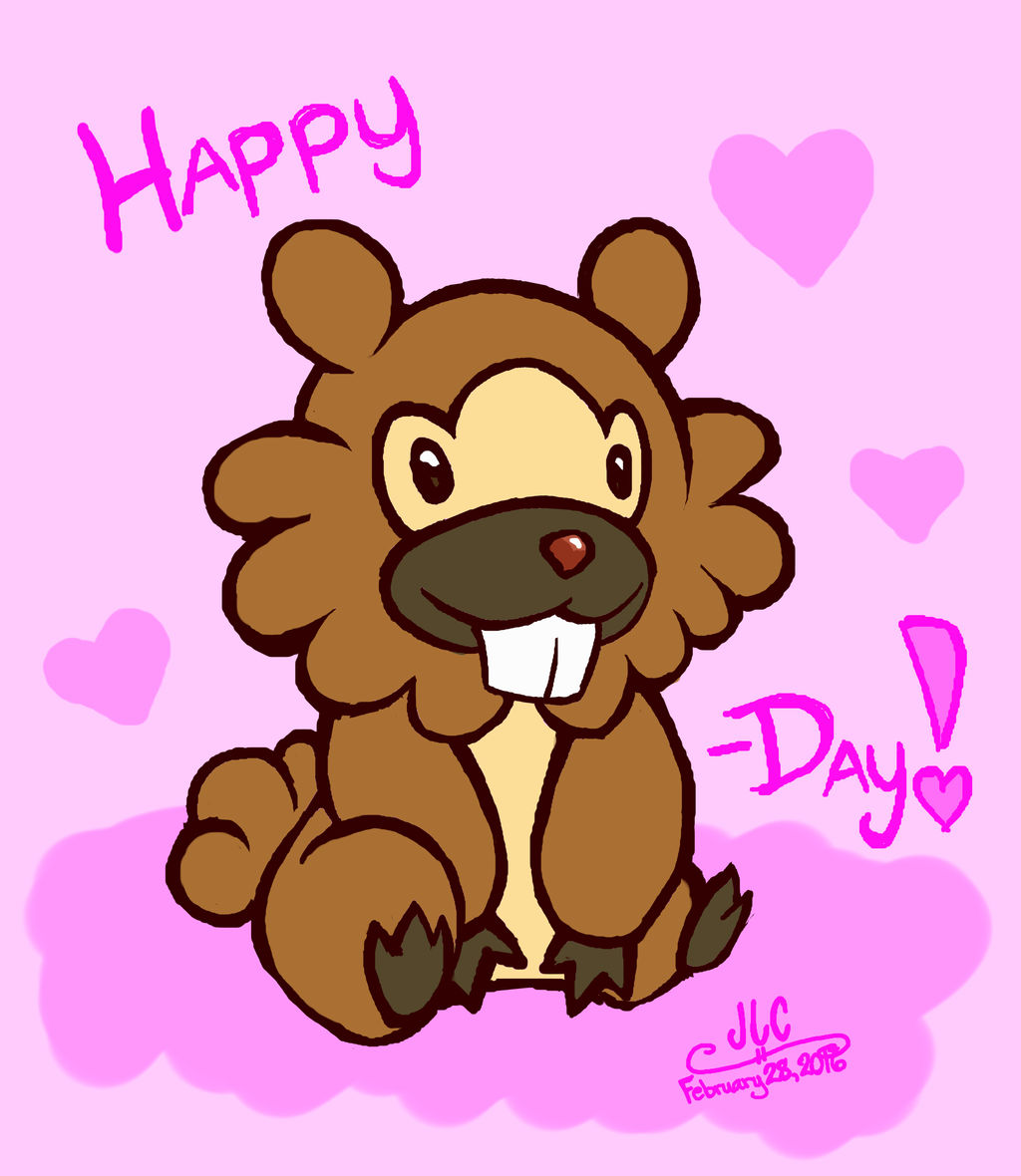 Happy Bidoof-day, Stuff!