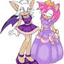 Early Halloween Rouge and Amy