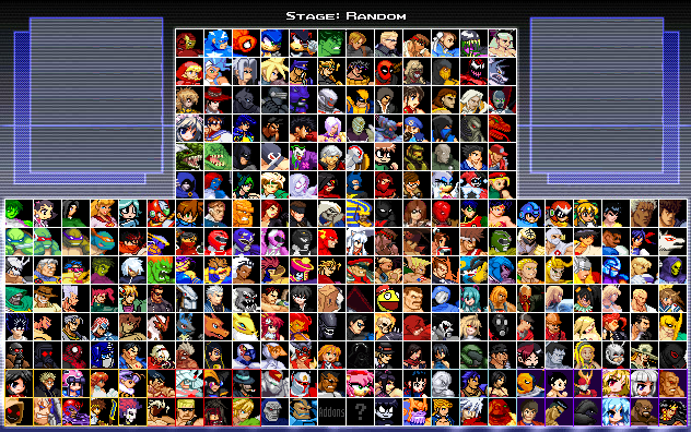 My Mugen Roster Final Update by Righteyedblue on DeviantArt