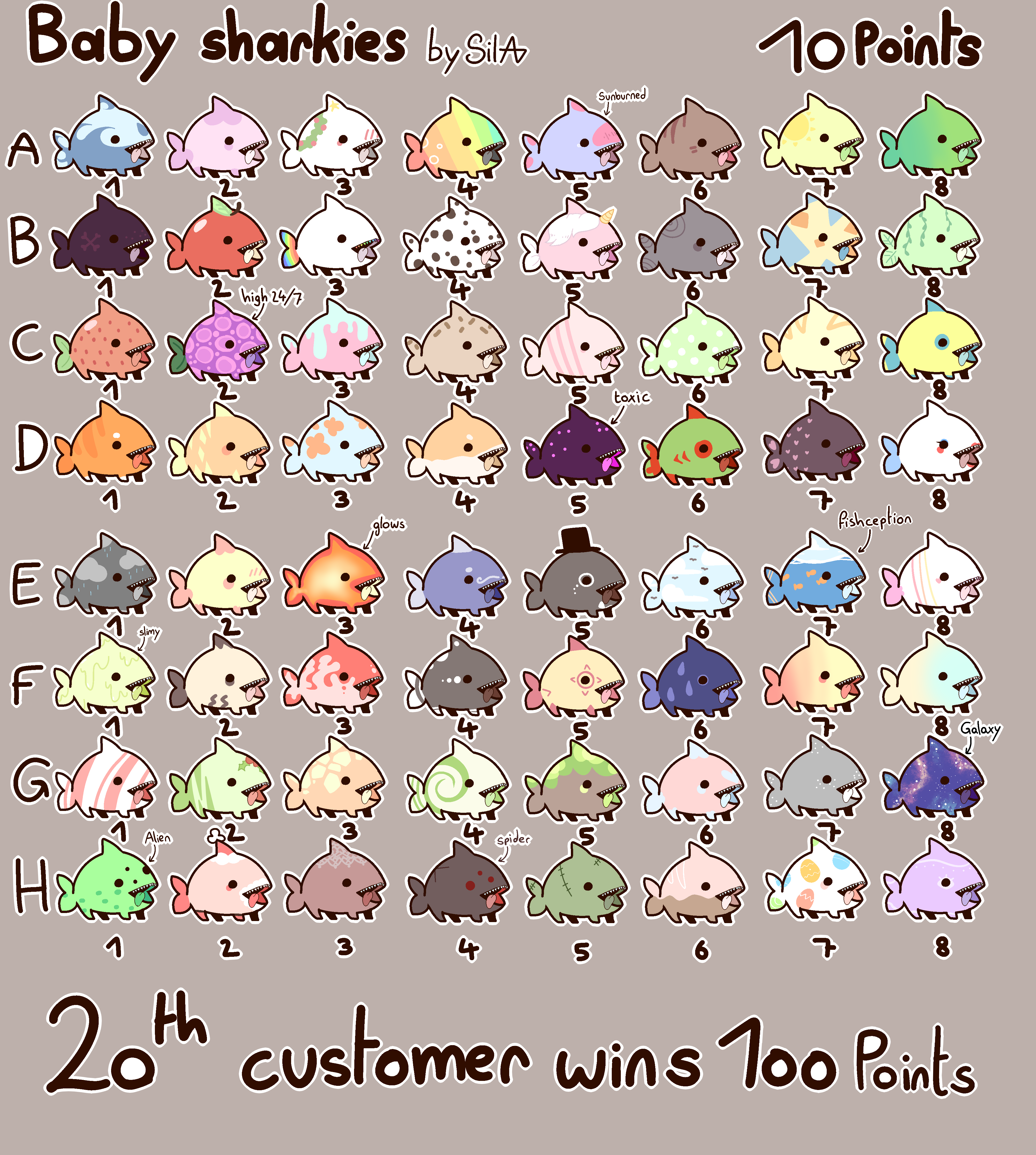 Sharkie Adopts ~ CLOSED ~