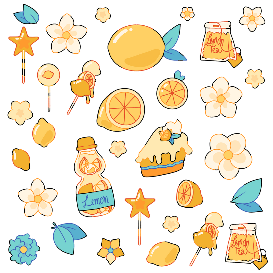 Sticker sheet by lemonscribs on DeviantArt