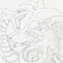 Shenlog Vs Slifer  sketch.