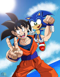 Goku And Sonic