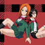 Orihime And Rukia In Btw Outfit