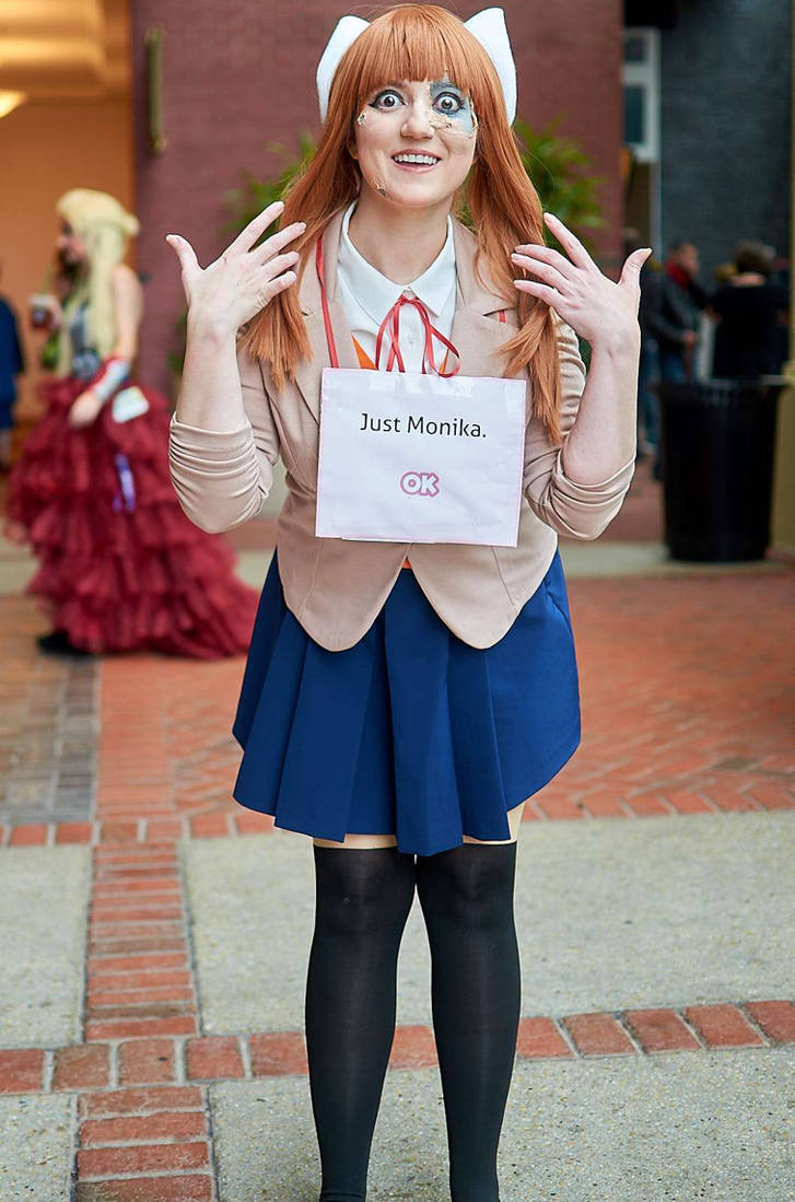 Best of Doki doki monika cosplay Carmel latina pussy