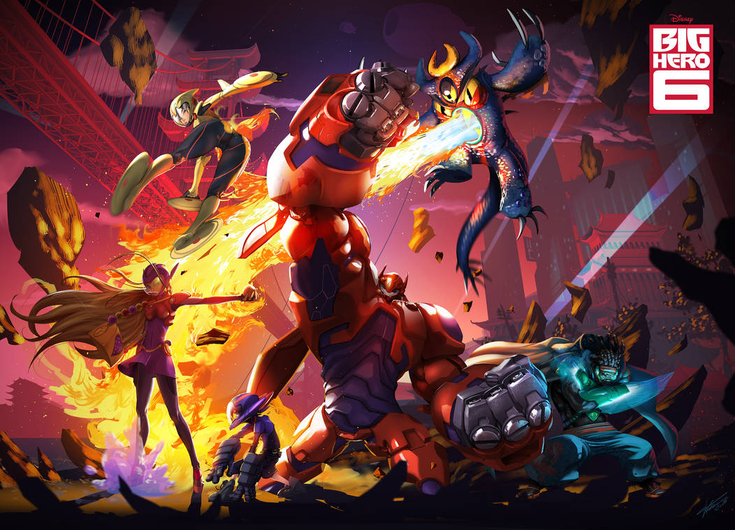 Big Hero 6 tribute by tommasorenieri