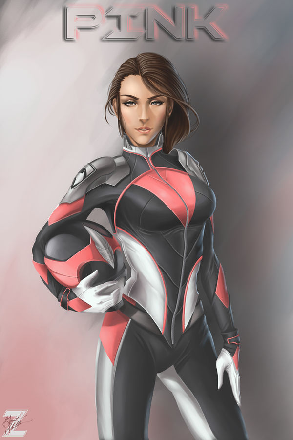 Pink Power Ranger Base Pink Power Ranger by zepheranthes on DeviantArt