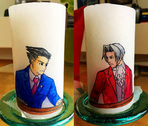 Ace Attorney Candle