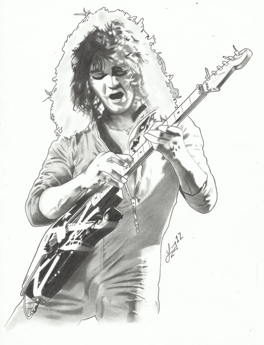 EDDIE VAN HALEN 23 by lryvan on DeviantArt