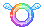 Rainbow donut by FreeAndCuteGifs