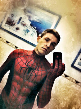 Spiderman self shot