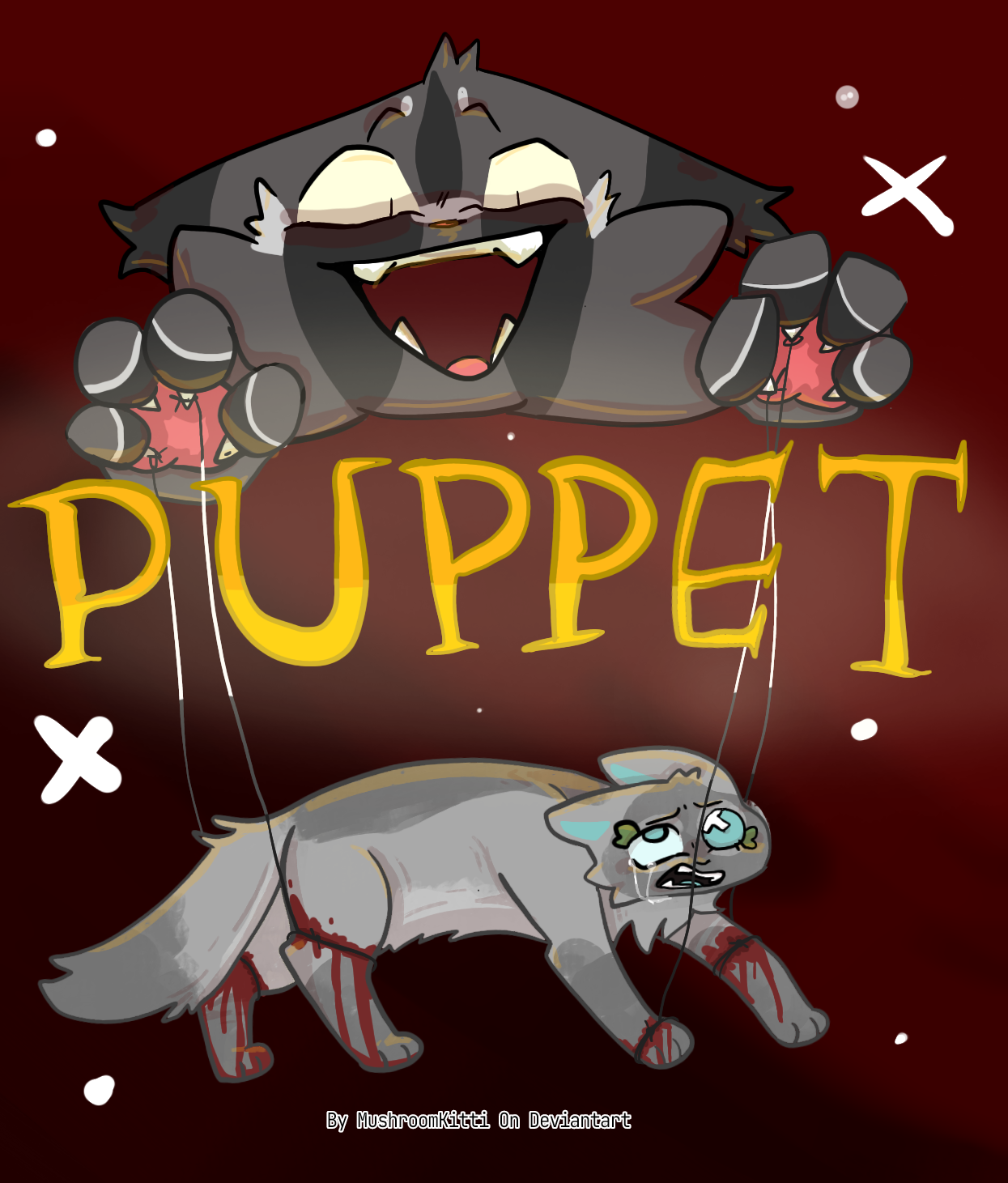 Puppet Random Encounters PUPPET , a random comic by MushroomKitti on DeviantArt
