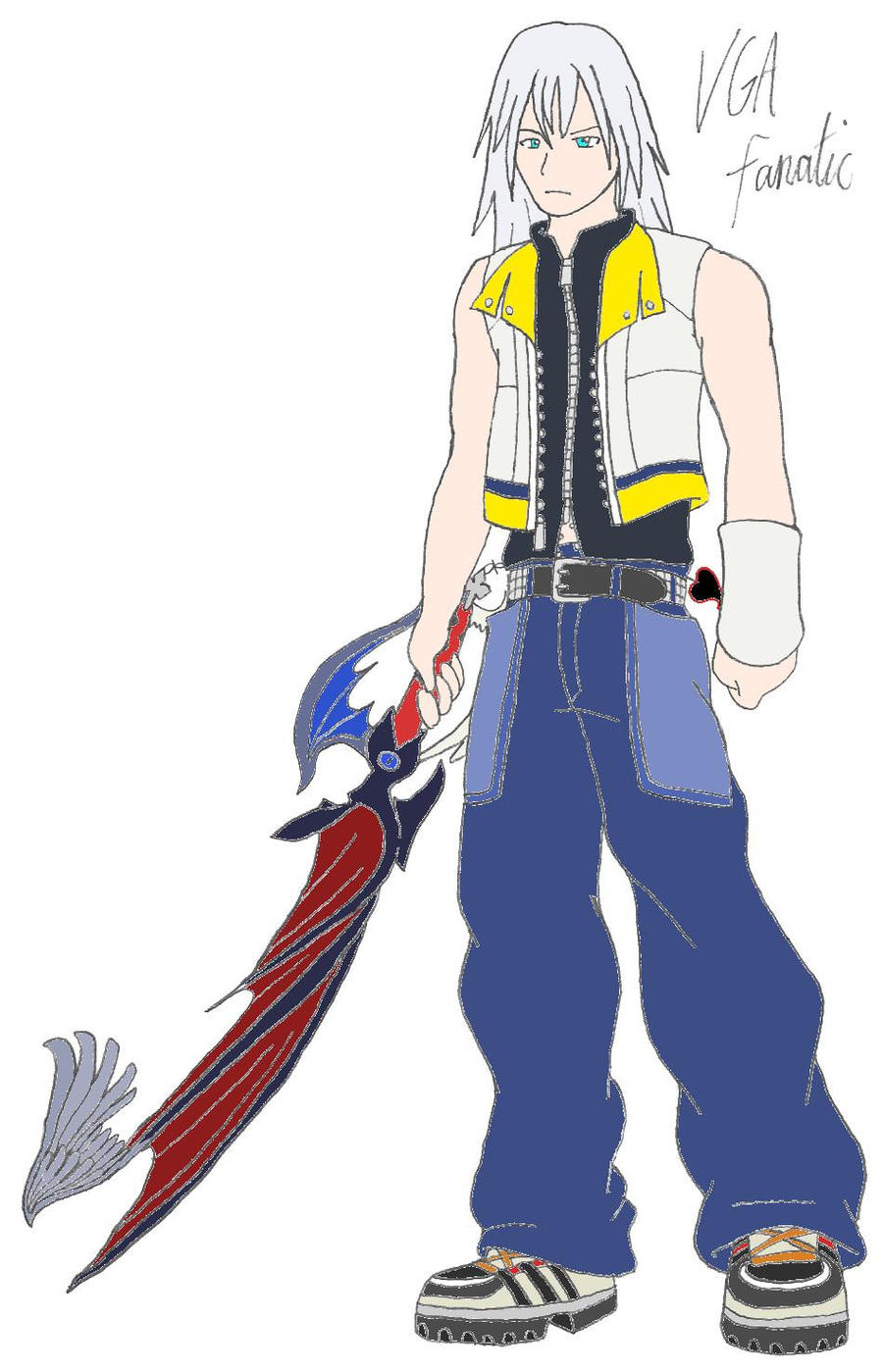 Riku (Kingdom Hearts II) by VGAfanatic on DeviantArt
