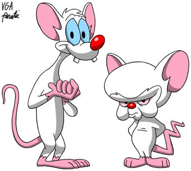 Pinky and The Brain by VGAfanatic on DeviantArt