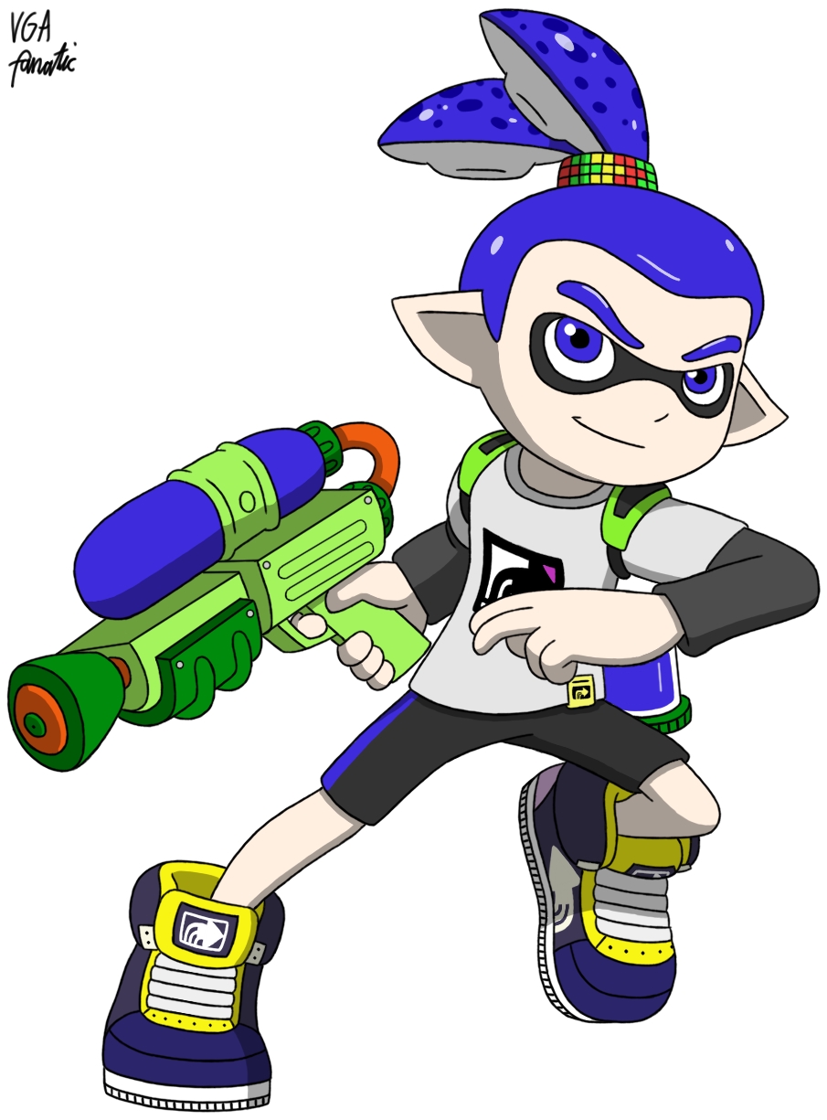 Fighter 64A: Inkling Boy by VGAfanatic on DeviantArt