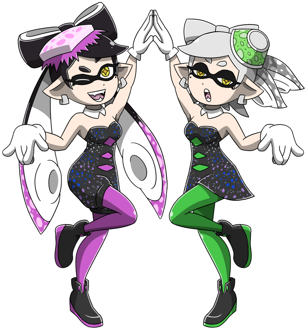 The Squid Sisters by VGAfanatic on DeviantArt