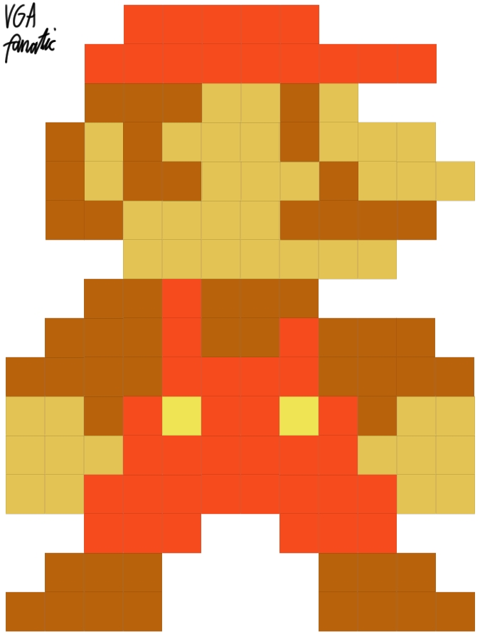 8-Bit Mario by VGAfanatic on DeviantArt