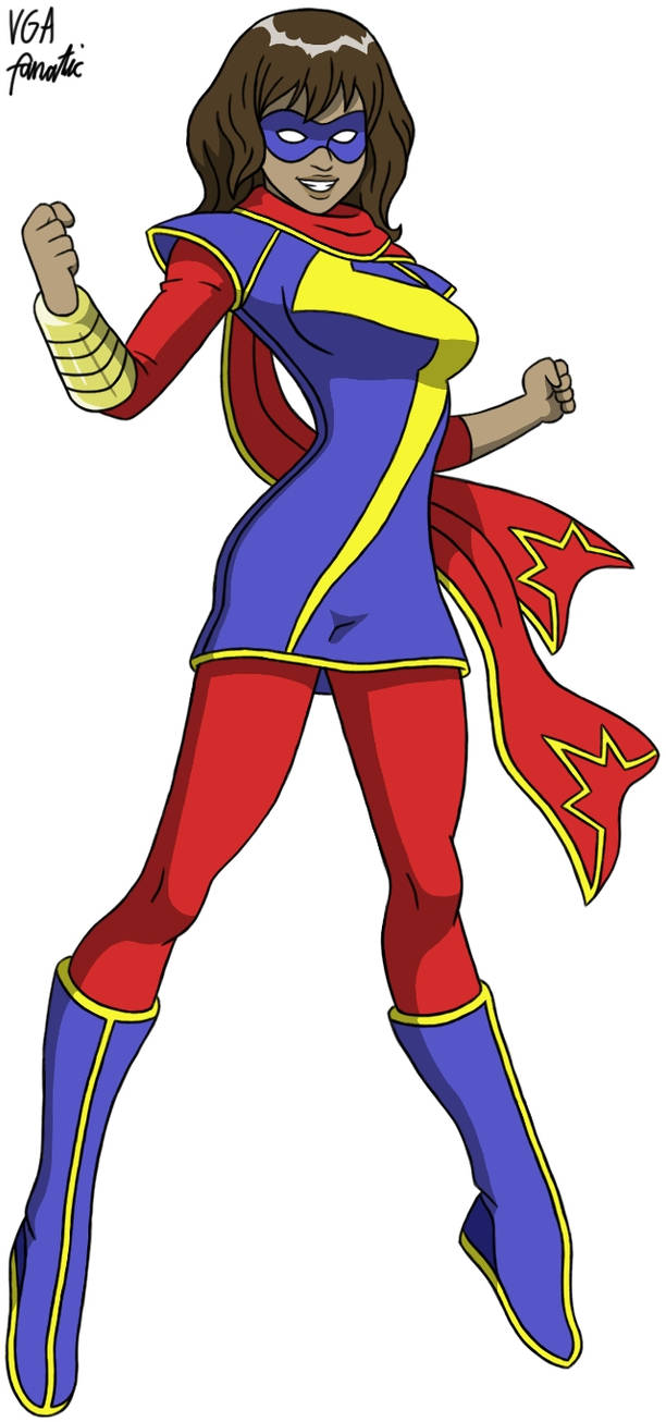 Ms. Marvel by VGAfanatic on DeviantArt