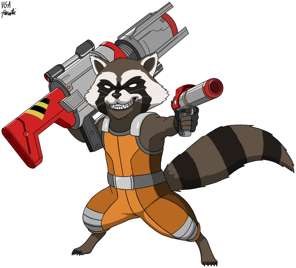 Rocket Raccoon by VGAfanatic on DeviantArt