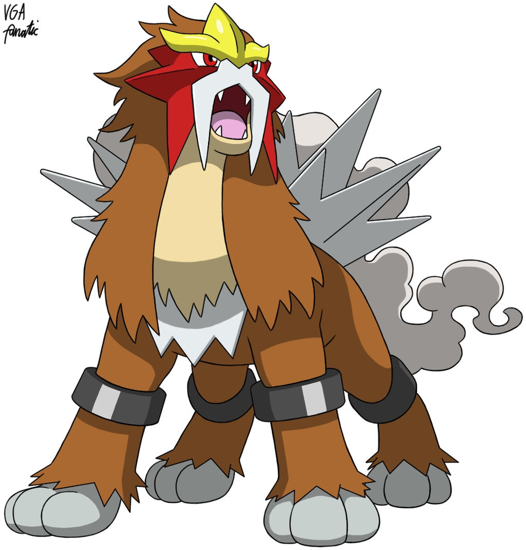 Entei by VGAfanatic on DeviantArt