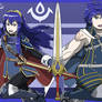 Twitter Print: Chrom and Lucina