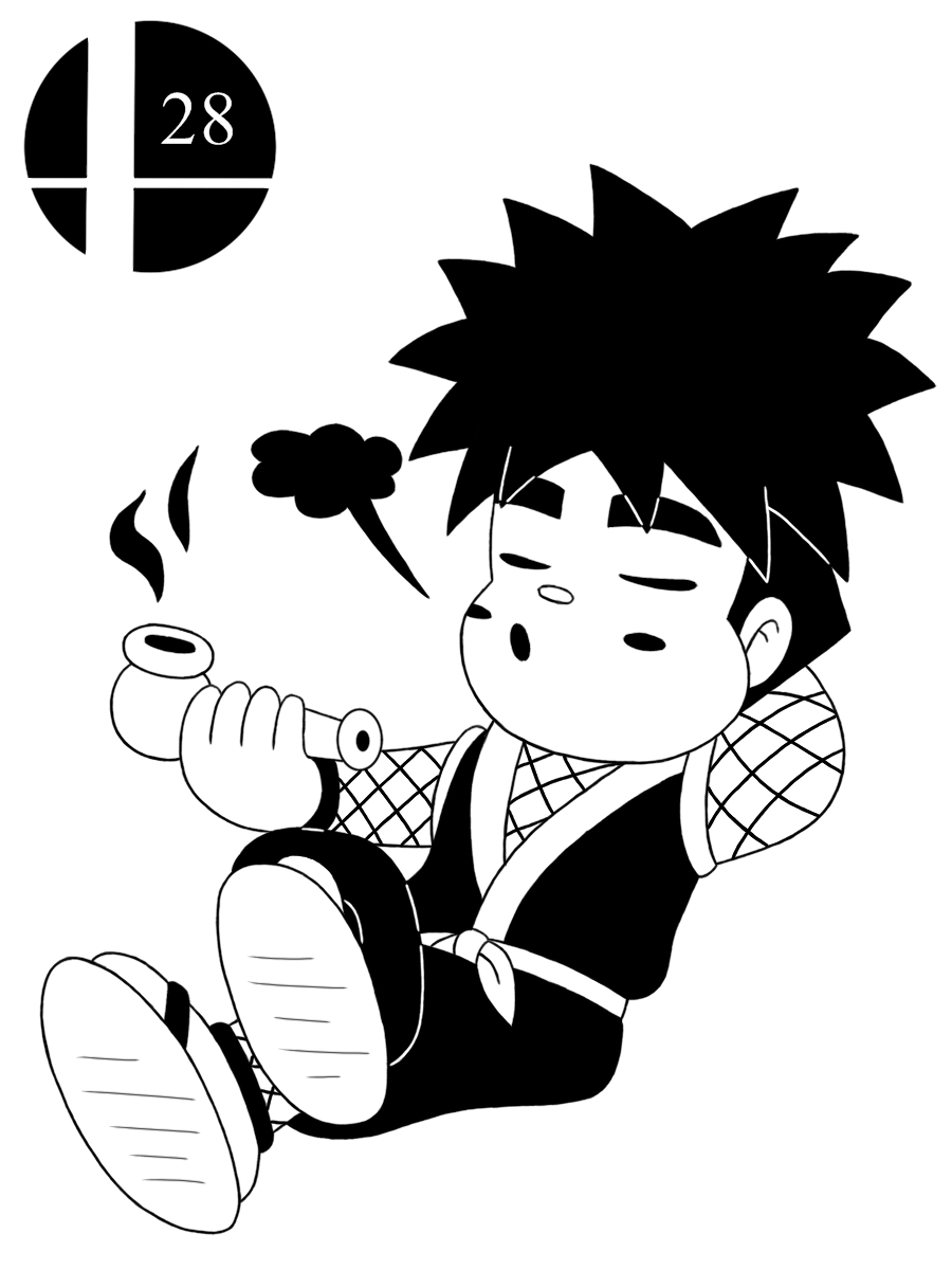 Inktober 2019 Day 28: Goemon by VGAfanatic on DeviantArt