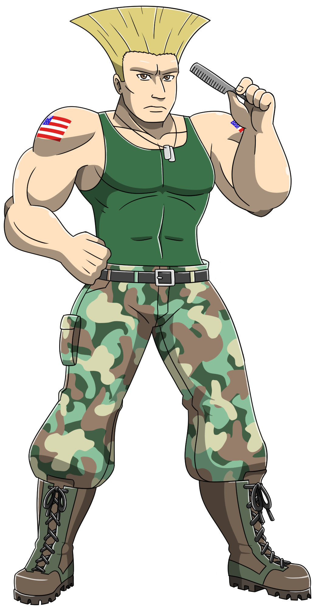 Guile SF V by PnzrK on DeviantArt