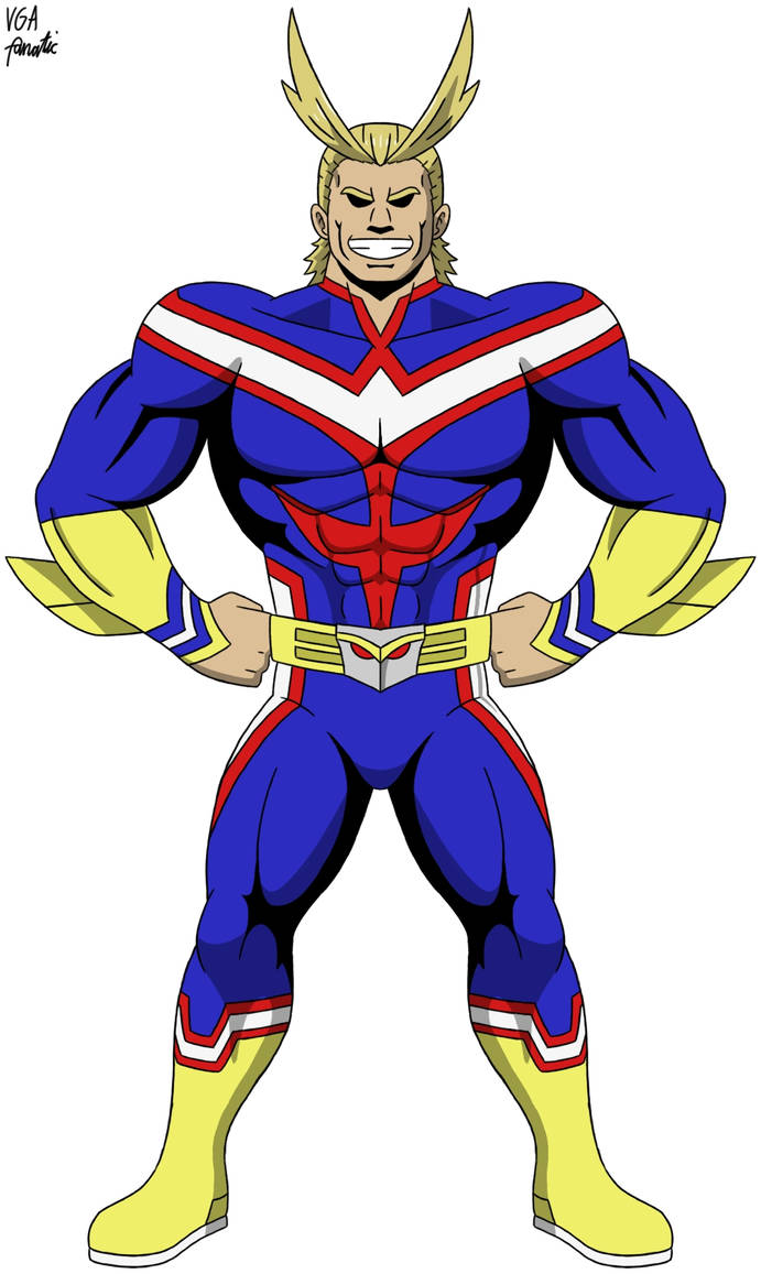 All Might Border All Might by VGAfanatic on DeviantArt