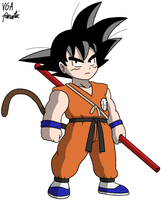Son Goku: Young by VGAfanatic on DeviantArt