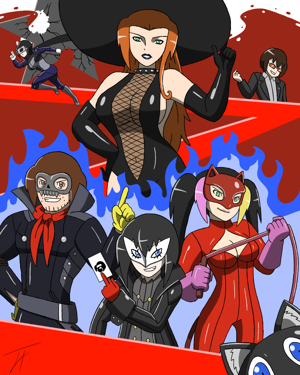 Persona 5 The Phantom X by Hatredboy on DeviantArt