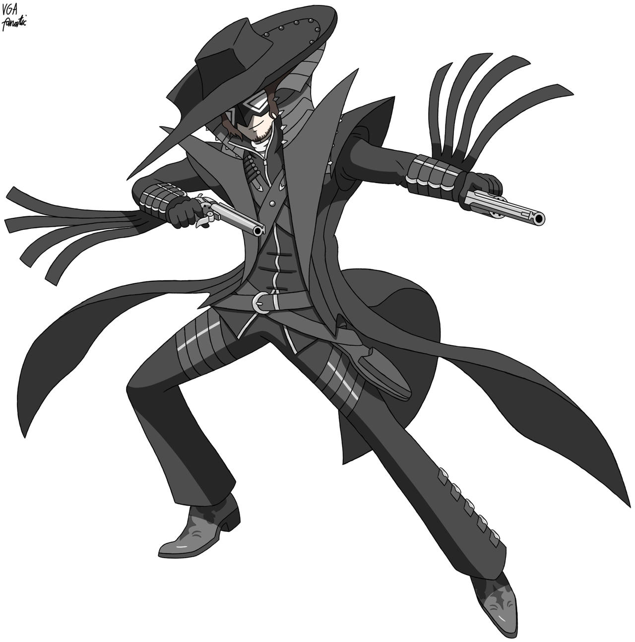 picture Zenkichi Persona 5 Strikers wolf zenkichi hasegawa by vgafanatic