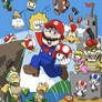 Super Mario Bros. Anniversary Print