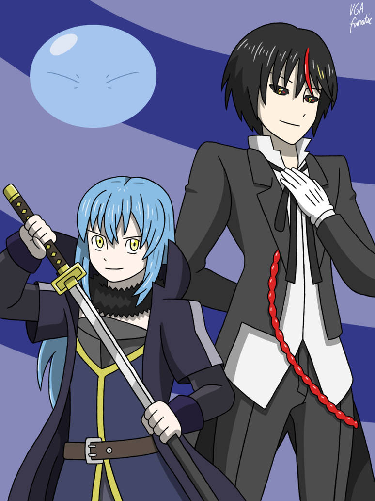 Twitter Print: Rimuru and Diablo by VGAfanatic on DeviantArt