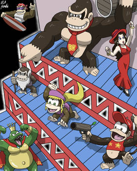 Donkey Kong Anniversary Print