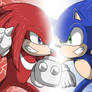 Screenshot Redraw: Sonic vs. Knuckles