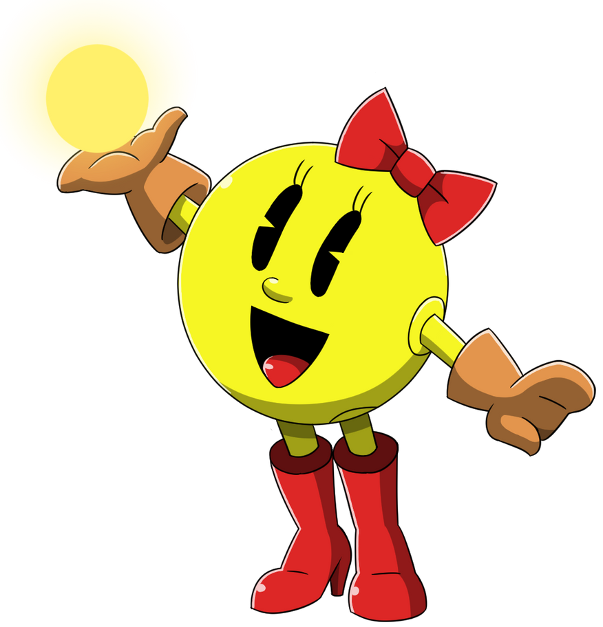 Ms. Pac-Man by VGAfanatic on DeviantArt