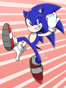 Sonic IDW Comic Cover #50 Redraw Challenge