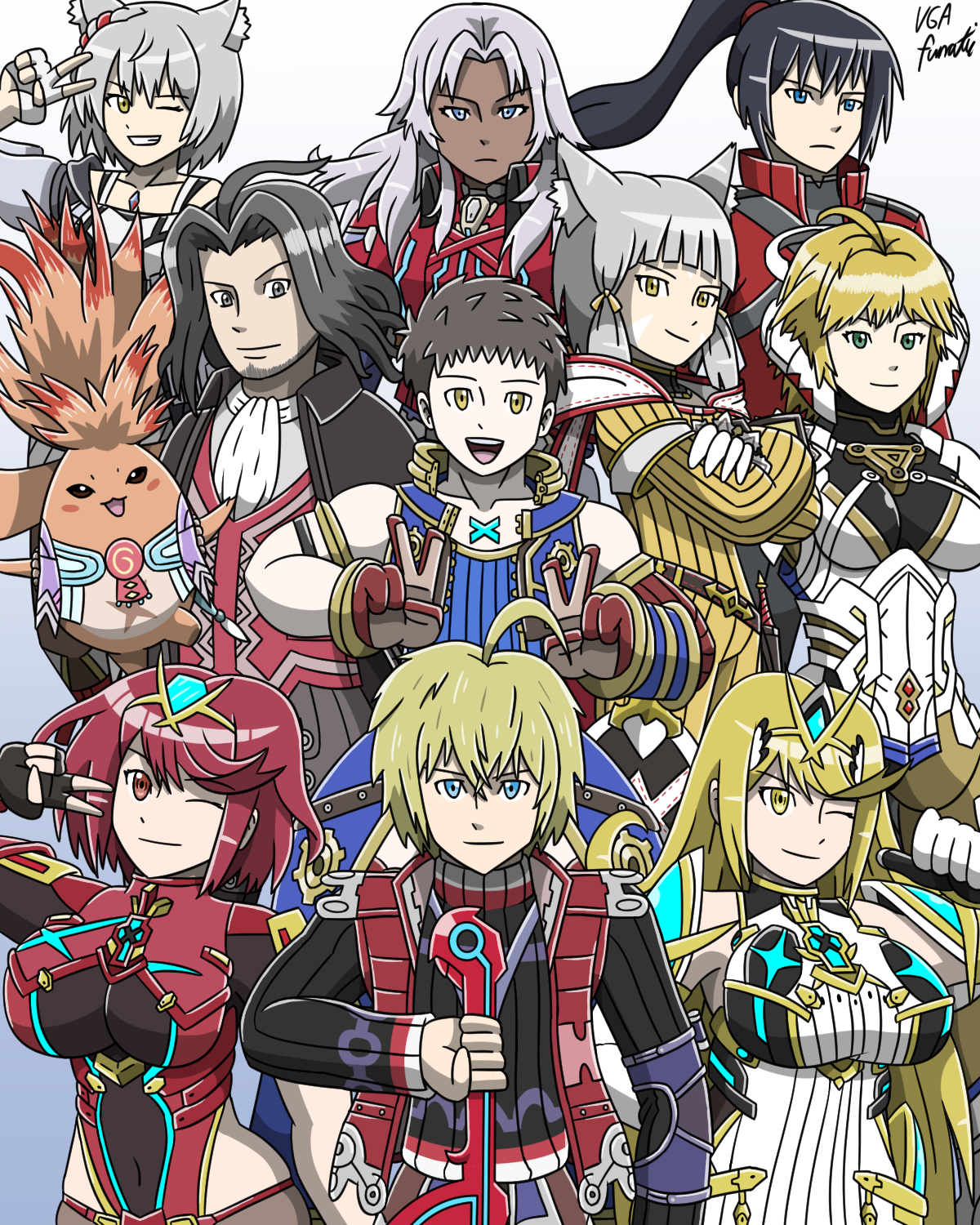 Xenoblade Chronicles 3 character designer draws special art for 1st  anniversary - My Nintendo News