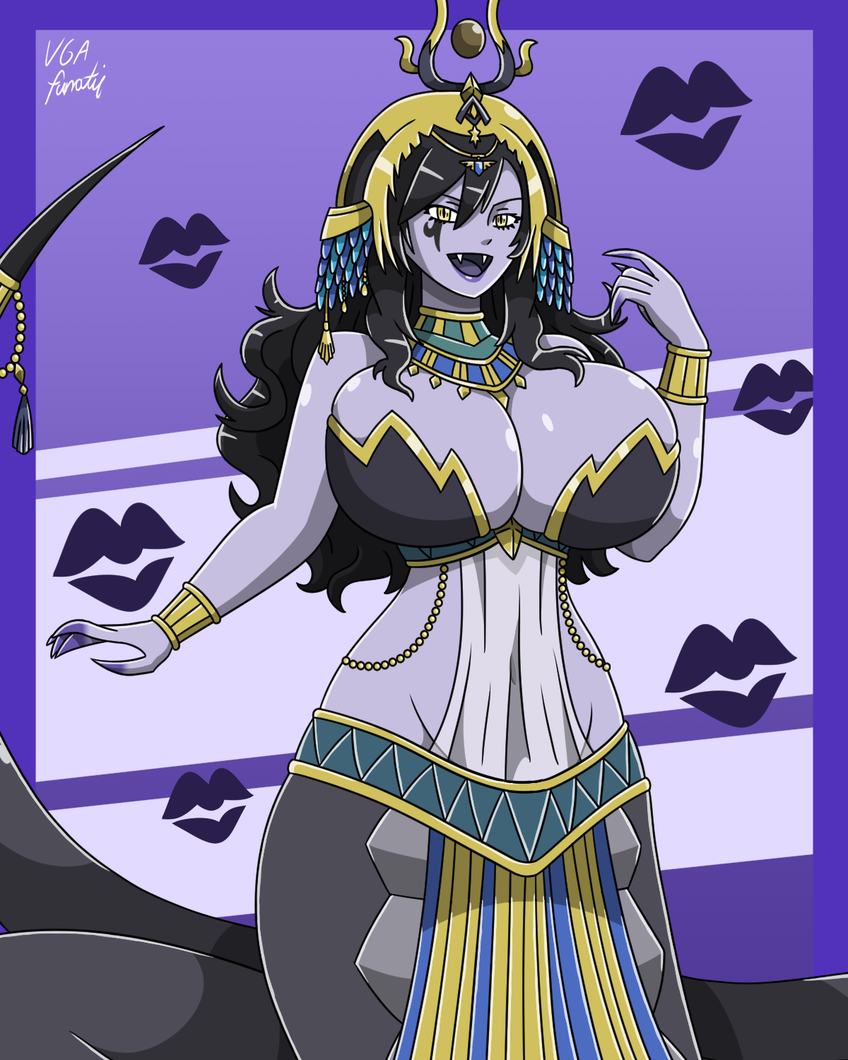 Twitter Print Goddess Vexoria by VGAfanatic on DeviantArt