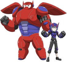 Hiro and Baymax