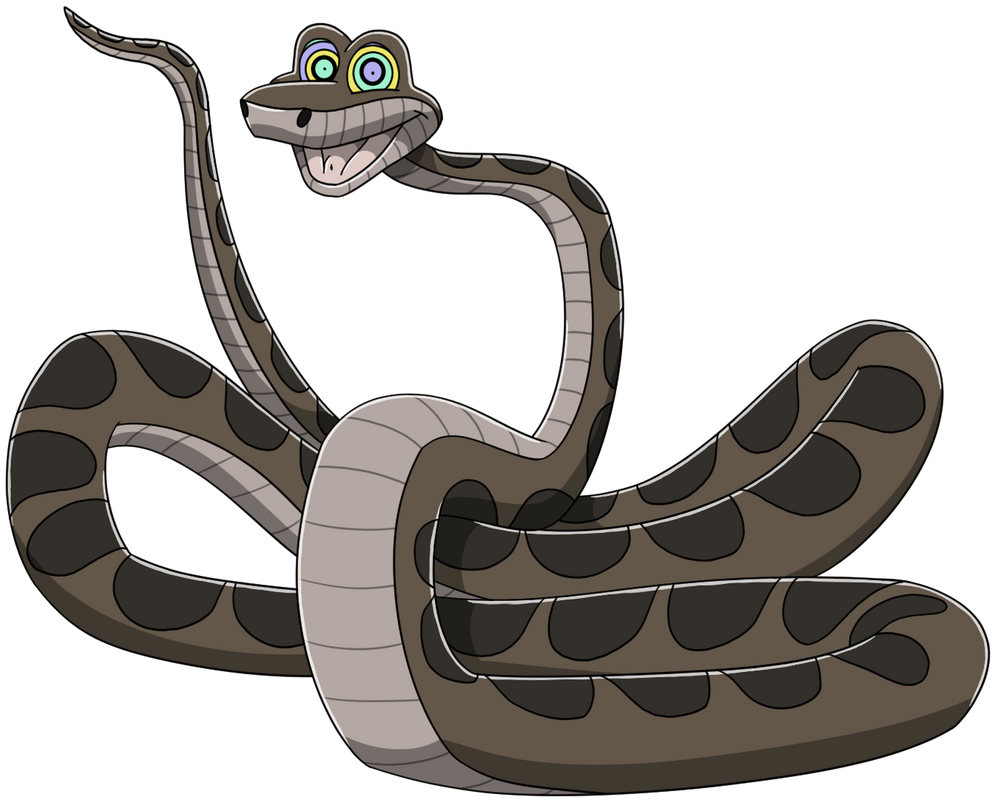 Mega Python Devintart Kaa the Python by VGAfanatic on DeviantArt