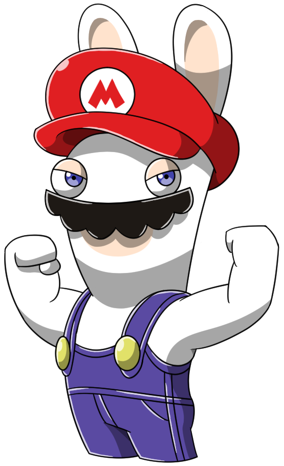 Sumo Rabbid Rabbid Mario by VGAfanatic on DeviantArt
