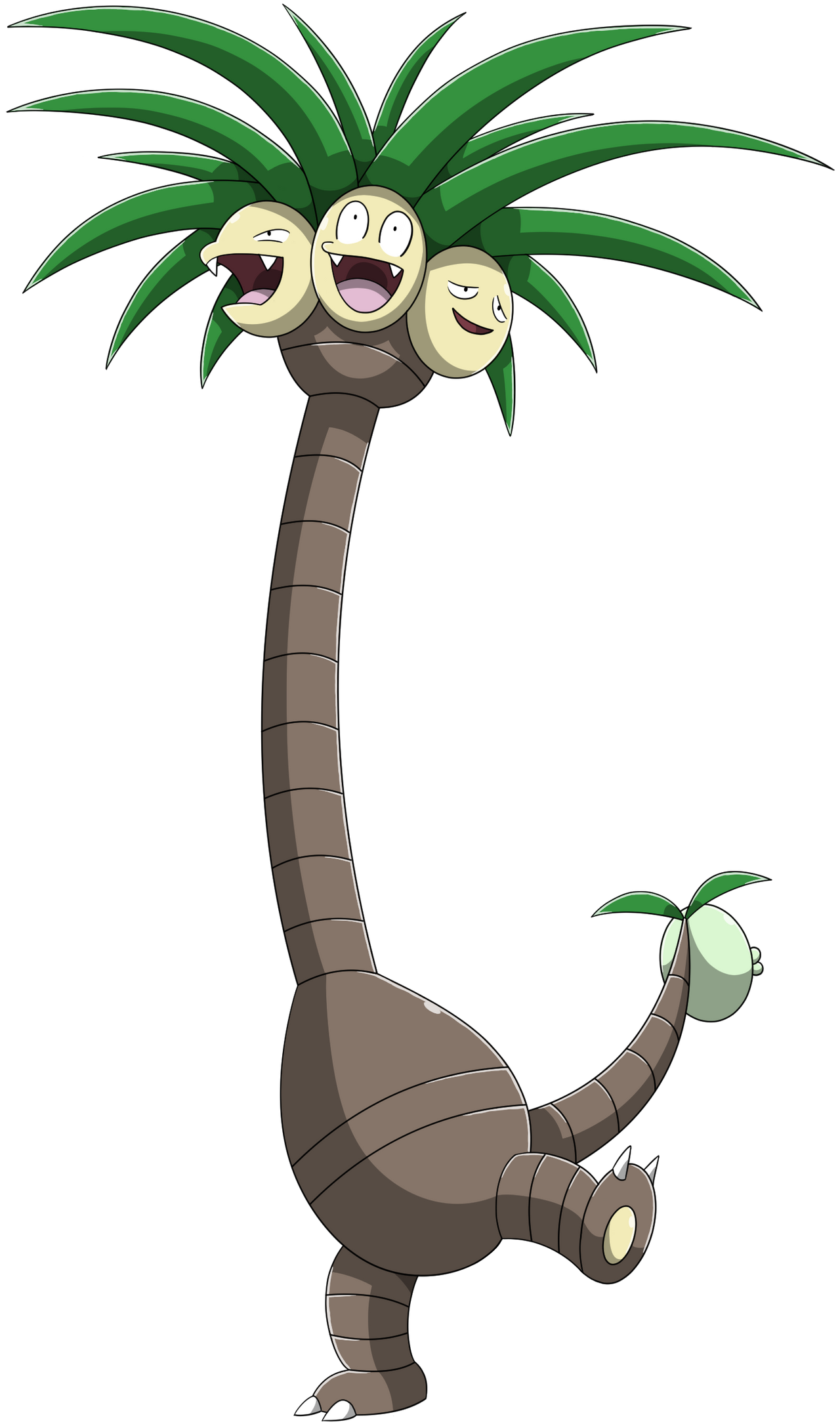 Alolan Exeggutor by VGAfanatic on DeviantArt