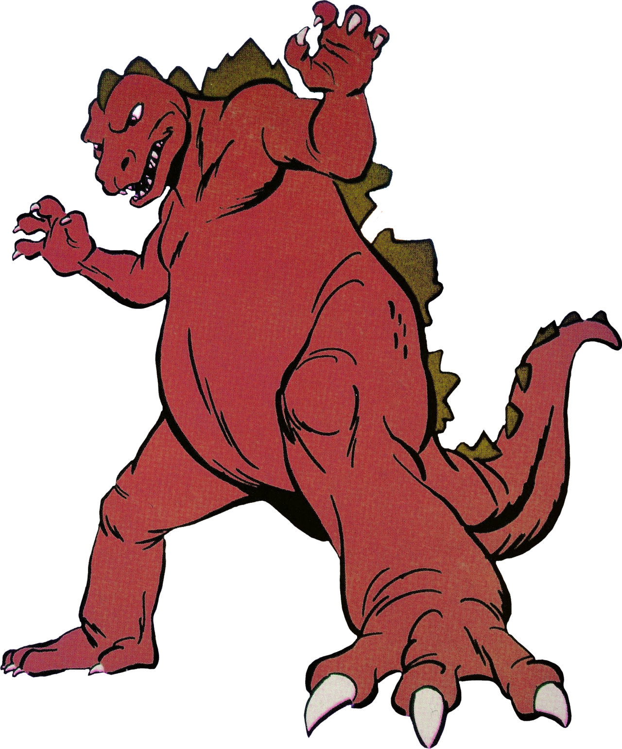 Red Rage Godzilla Red Godzilla by Myxini55 on DeviantArt