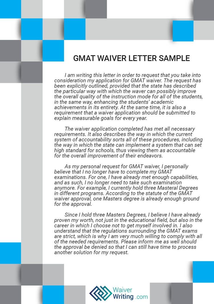 GMAT Waiver Letter Sample By WaiverWriting On DeviantArt gmat-waiver-letter-sample-by-waiverwriting-on-deviantart