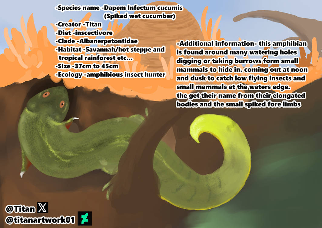 Infectum Species name- Dapem Infectum cucumis by TitanArtwork01 on DeviantArt