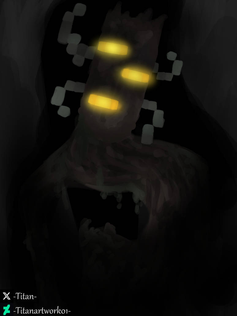 The Creaking -Minecraft by TitanArtwork01 on DeviantArt